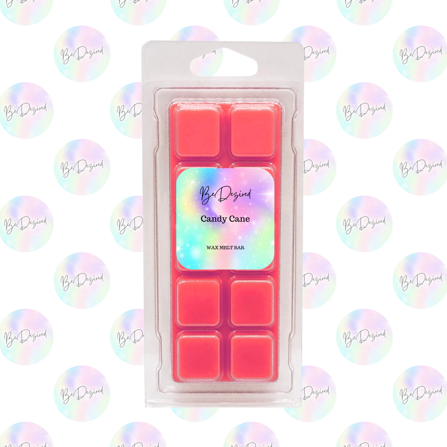 Candy Cane 50g Wax Melt Snap Bar