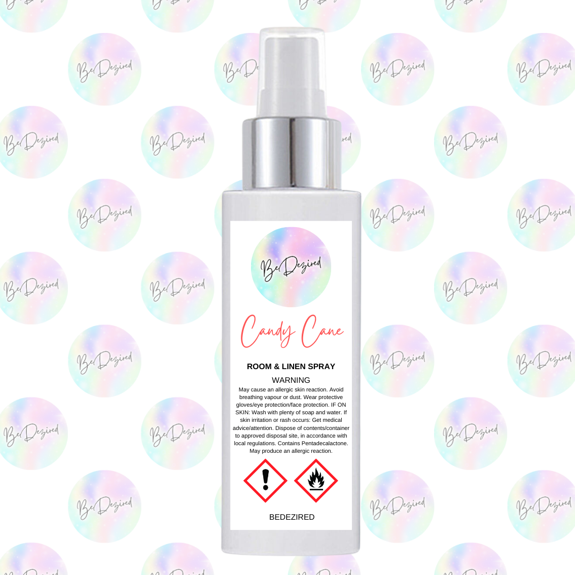 Candy Cane 125ml Room and Linen Spray Mist