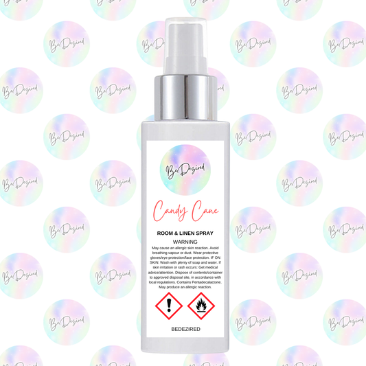 Candy Cane 125ml Room and Linen Spray Mist