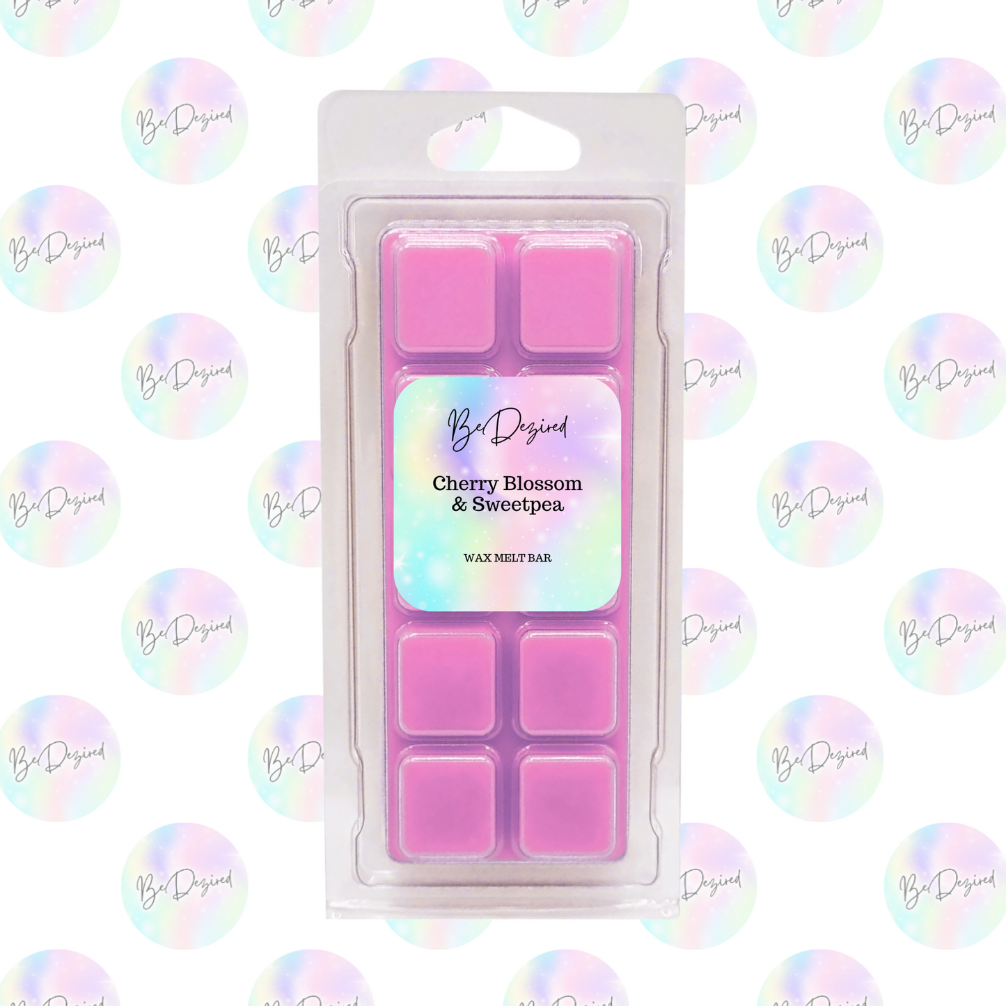 Cherry Blossom and Sweetpea 50g Wax Melt Snap Bar