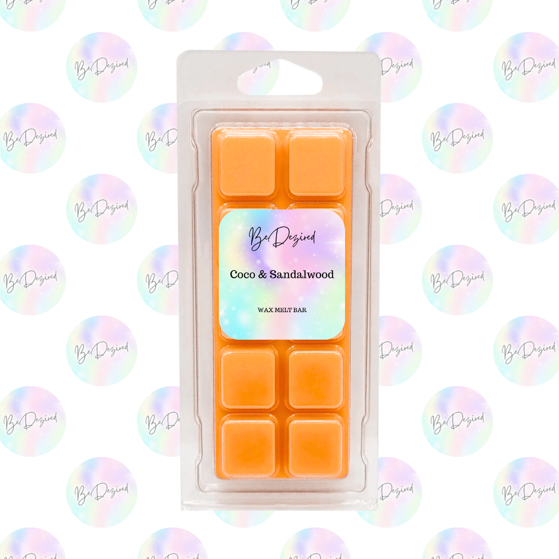 Coco & Sandalwood 50g Wax Melt Snap Bar