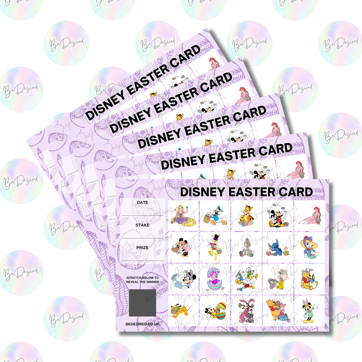 Easter Disney Scratch Cards