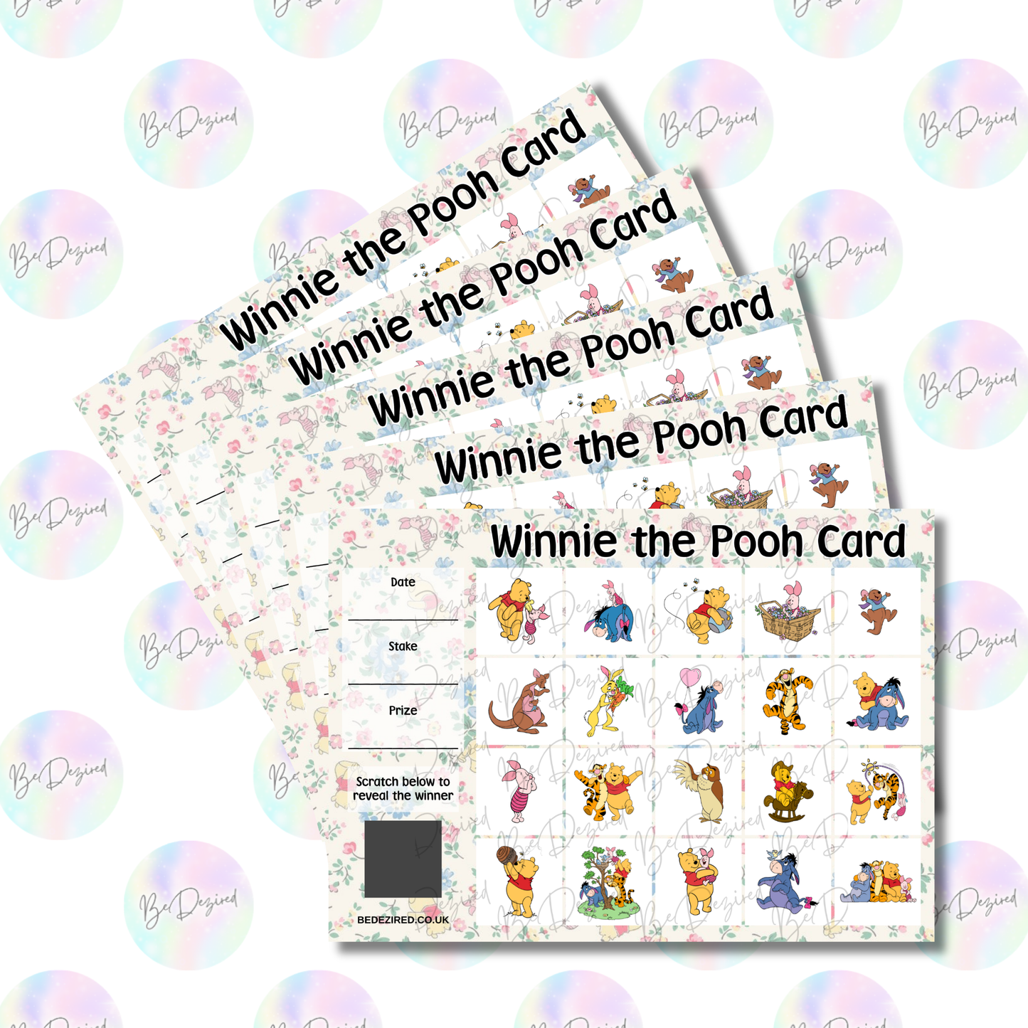 Winnie the Pooh Scratch Cards