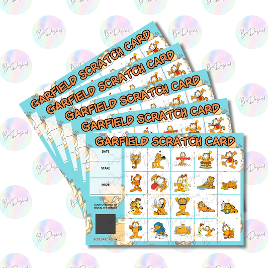 Garfield Scratch Cards