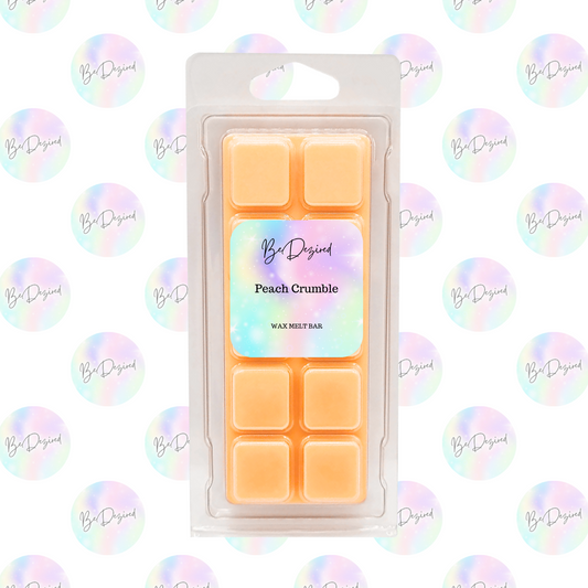 Peach Crumble 50g Wax Melt Snap Bar