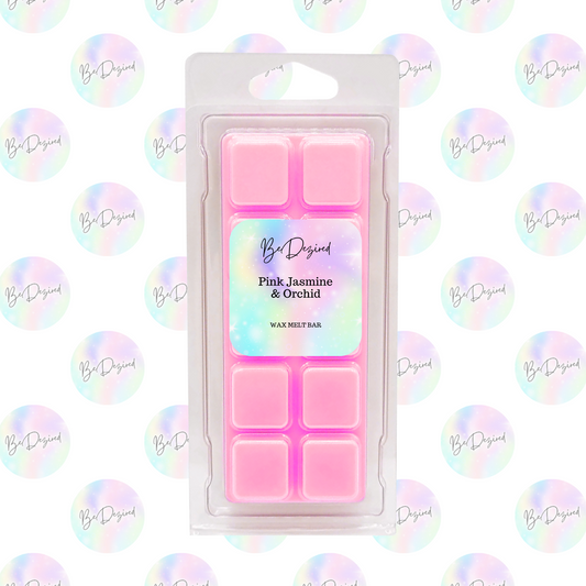 Pink Jasmine & Orchid 50g Wax Melt Snap Bar