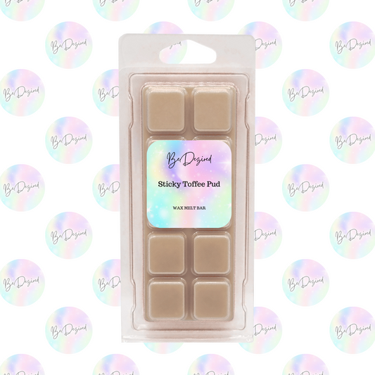 Sticky Toffee Pud 50g Wax Melt Snap Bar