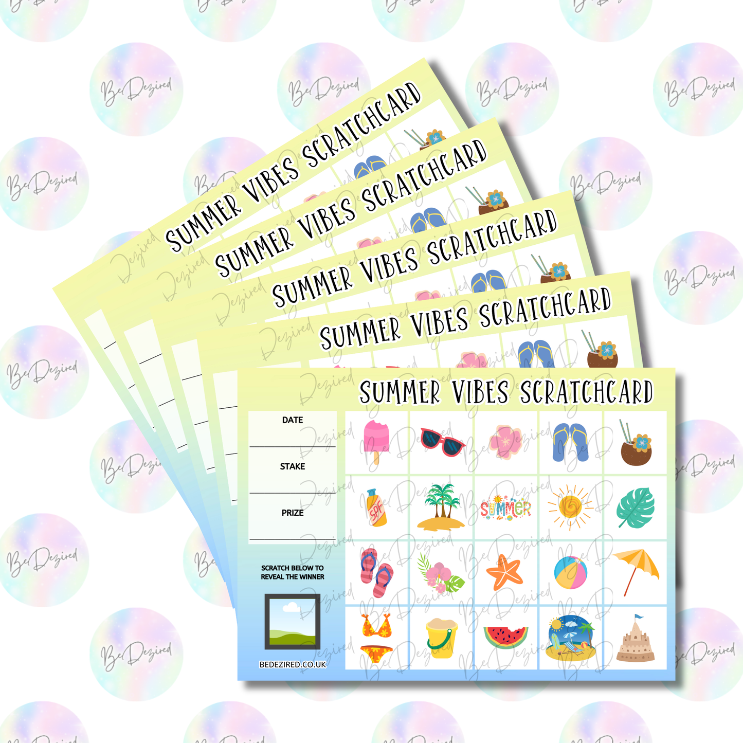 Summer Vibes Scratch Cards