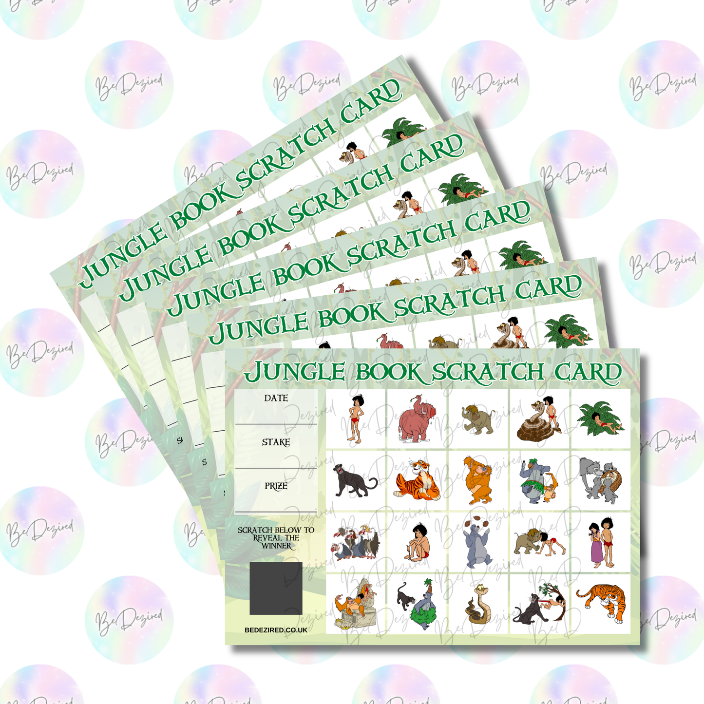 The Jungle Book Scratch Cards