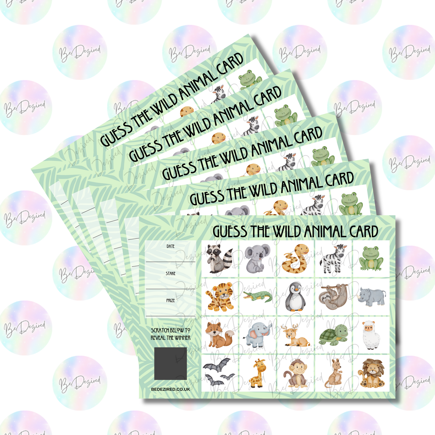 Wildlife Scratch Cards